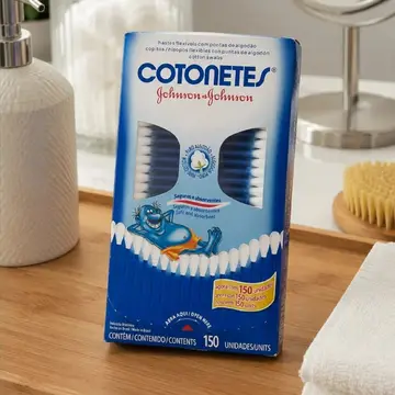 Cotonetes Hastes Flexíveis 150un Mínimo 4 unidades