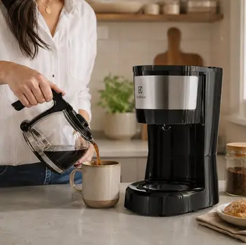 cafeteira elétrica electrolux efficient ecm10 15 xícaras