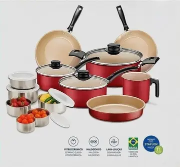 cozinha tramontina turim linha/12 peças