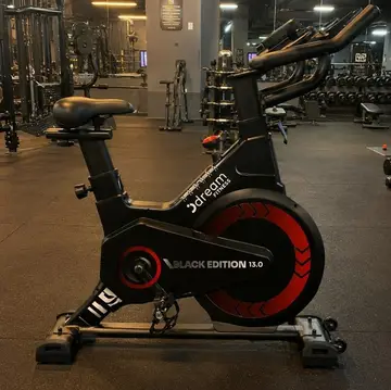 bicicleta ergométrica dream fitness bicicleta spinning ergométrica black edition 13.0