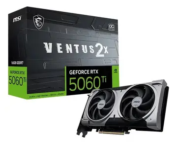 Placa de Vídeo MSI RTX 5060 Ti