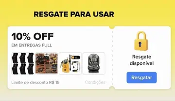 APP - Cupom 10% OFF Mercado Livre