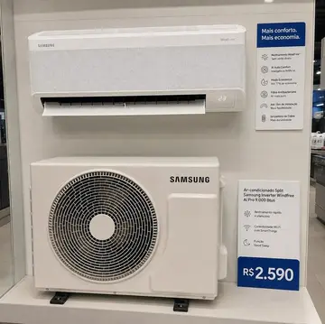 Ar Condicionado Samsung 9000 BTUs Inverter Split Frio 220V