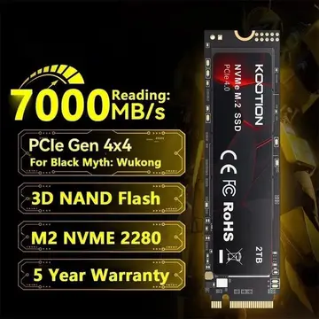 Ssd 1Tb Nvme Kootion M2 7000Mb/S Pcie 4.0X4