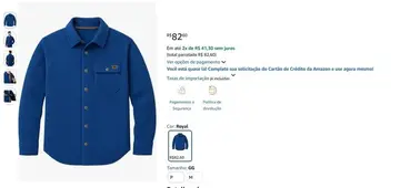 Jaqueta Hail Call Fleece Shirt Jacket Field & Streammasculino - Tam. GG