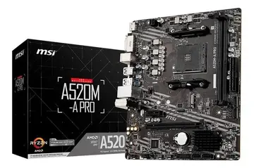 Placa Mãe MSI A520M