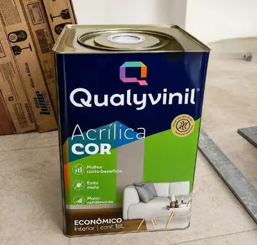 Qualyvinil Acrilica Economica Branco 1 8l Bco Balde