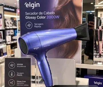 secador de cabelo elgin glossy color 2000w