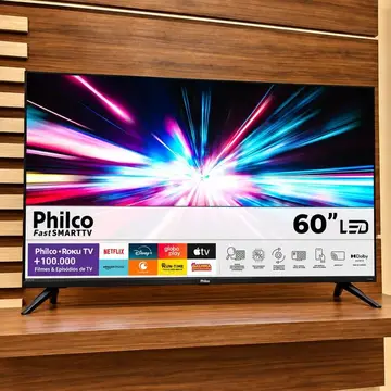 TV Philco P60VIK 60" 4K LED Roku TV