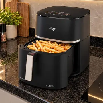 fritadeira airfry wap mega digital 7.1l 1700w 220v