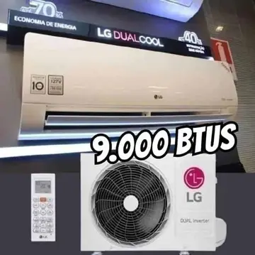 Ar Condicionado LG 9000 BTUs Inverter Frio