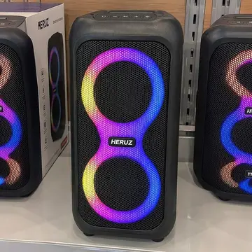 caixa de som bluetooth boombox 5.0 10w