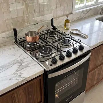 fogão brastemp byo4ebr 4 bocas chama dupla inox bivolt