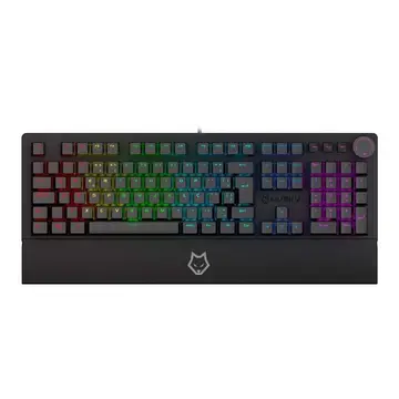 teclado mecânico husky anchorage full size rgb gateron ef brown abnt2