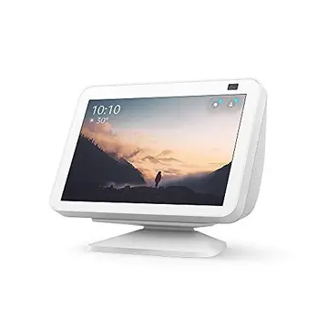 Suporte Ajustável para Echo Show 8 2ª geração - Cor Branca