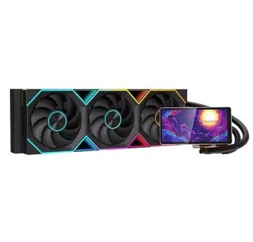 Water Cooler Lcd 5.5" Jungle Leopard Proflow 360Mm