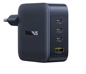 Carregador Baseus GaN 140W 4 Portas