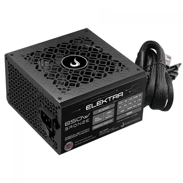 Fonte Rise Mode Elektra, 650W, 80 Plus Bronze, Pfc Ativo, Preto, Rm-Psu-Elk-650-B