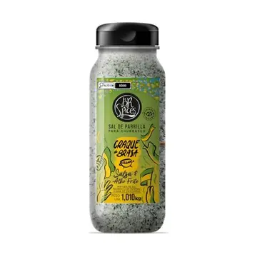 Br Spices Sal de Parilla Craque da Brasa Salsa e Alho Frito 1,01Kg