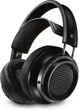 PHILIPS, Headphone, Fidelio com Som em Alta Definição Hi-Fi, X2HR, Com fio de 3 metros, Preto