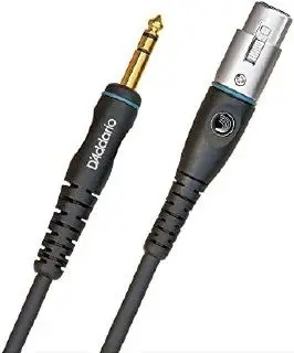 Cabo Para Microfone 7.62M D'Addario Pw-Gm-25