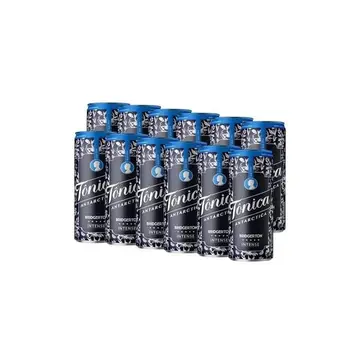 Água Tônica Antarctica, Intense, Lata 350ml, Pack com 12 unidades