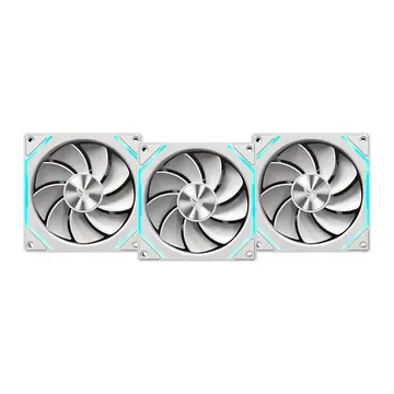 Kit Ventoinha Pichau Ventus NX Reverse, ARGB, 3x120mm, Branco, PCH-VTNXR3-WH01