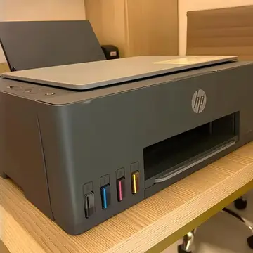 impressora multifuncional hp smart tank 584 preta