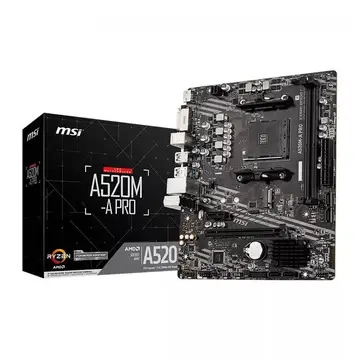 placa mãe msi a520m-a pro am4 a520m