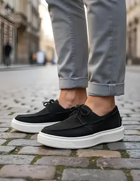 calçados artoro sapatenis masculino casual mocassim couro legítimo nobre top