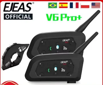 intercomunicador ejeas v6 pro+ kit 2 peças