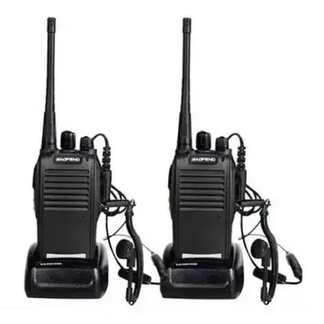 rádio de comunicação wok tok profissional longo alcance preto 127/220v