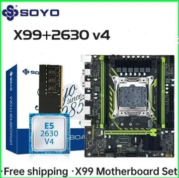 placa mãe soyo x99 d4 xeon e5 2630 v4
