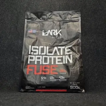 suplementos alimentares dark lab whey isolate protein fuse 900g sabor chocolate