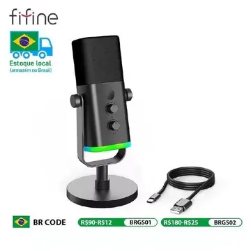 microfone fifine am8