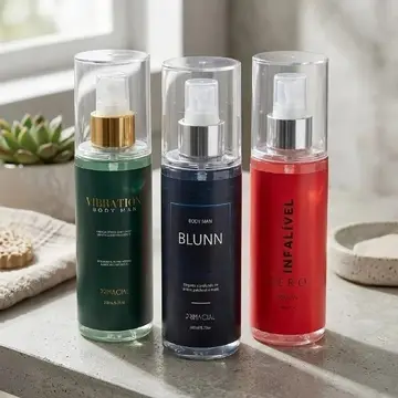 perfumaria body splash masculino vibration blunn infalível fero
