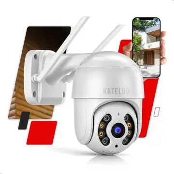 câmera de segurança wi-fi icsee externa mini dome full hd infravermelho prova d'água