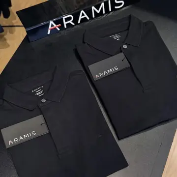 camiseta polo aramis basic piquet preta