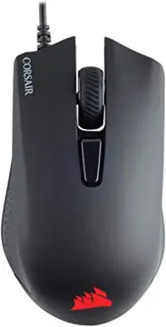 mouse gamer corsair harpoon rgb pro 6 botões 12000dpi preto
