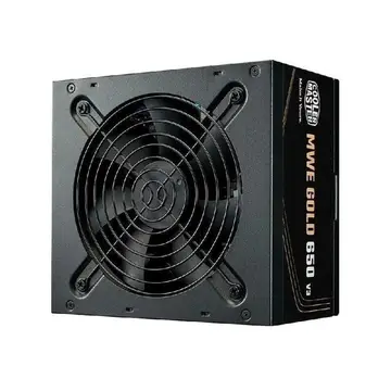 fonte de alimentação cooler master mwe gold 850 v3 850w 80 plus ouro atx 3.1 pfc ativo preto