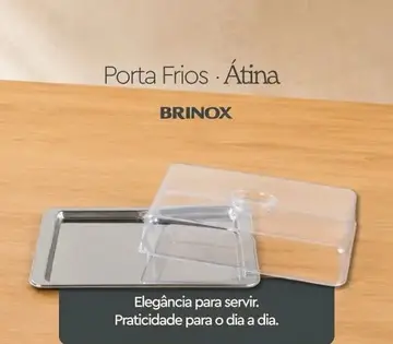 Porta Frios Duplo Atina Brinox