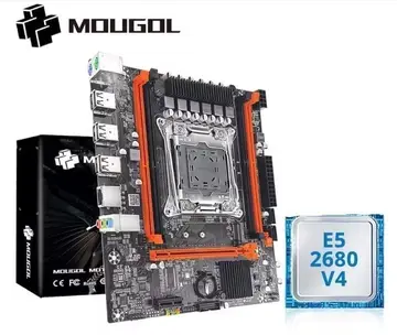 kit de placa-mãe mougol x99 xeon e5 2680 v4
