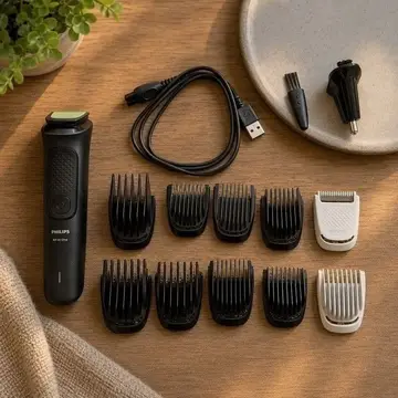 🛒 Multigroom Philips Inclui 12 Acessórios