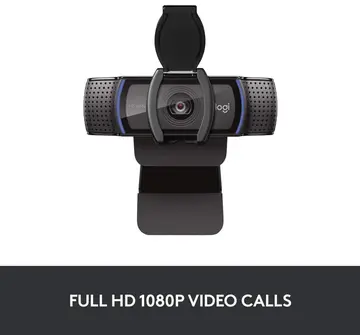 câmera logitech c920s 1080p full hd