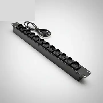 acessórios para rack/eletrica 12 tomadas rack 19 polegadas profissional extensão 10a bivolt