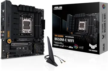 placa mãe asus tuf gaming b650m-e wifi b650