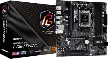 placa mãe asrock b650m pg lightning am5