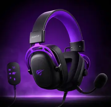 headset gamer havit h2002c+u usb p2 53mm
