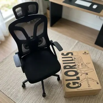 cadeiras de escritório glorious nr17 ergonômica