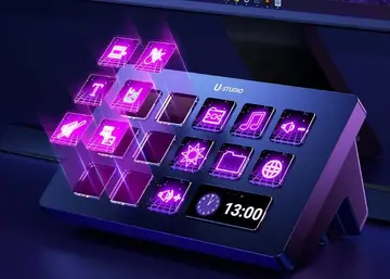 teclado ulanizi stream controller macro keyboard d200